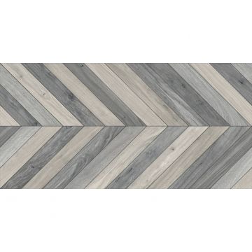 Керамогранит Novin Ceram (Новин Керам) Alder decor gray rustic 60х120 см матовый ректификат N2A A0QA NA0F