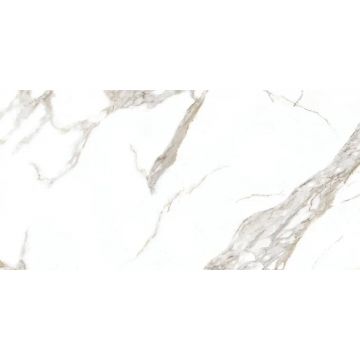Керамогранит Novin Ceram (Новин Керам) Carrera white 60х120 см матовый ректификат F2A A0ZS 000C