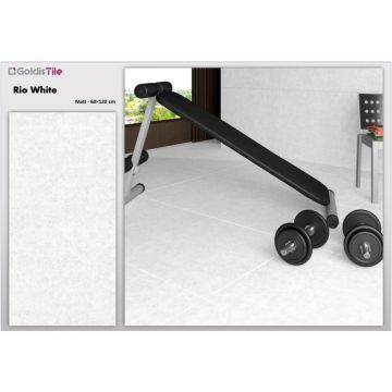 Керамогранит Novin Ceram (Новин Керам) Rio white 60х120 см матовый ректификат K2A AOUB AAOG