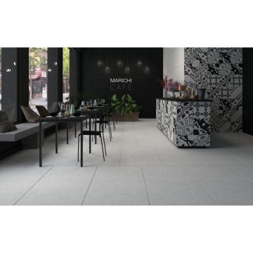 Керамогранит Novin Ceram (Новин Керам) Rio white 60х120 см матовый ректификат K2A AOUB AAOG