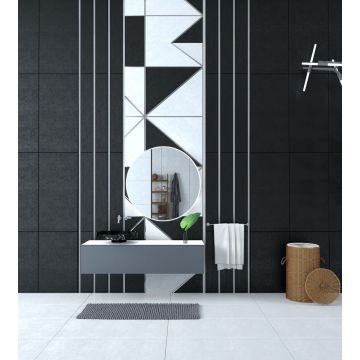 Керамогранит Novin Ceram (Новин Керам) Rio white 60х120 см матовый ректификат K2A AOUB AAOG