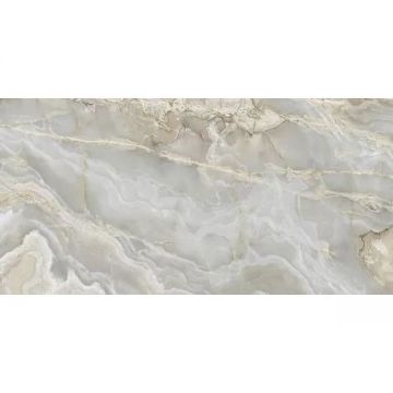 Керамогранит Ava ceramica (Ава Керамика) Onice iride argento 60х120 см (173066)