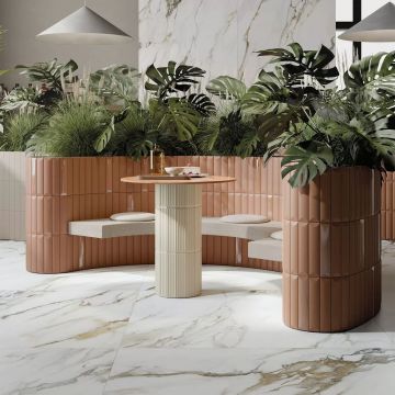 Керамическая плитка Ava (Ава) ceramica Up Avana matte 5х25 см (192065)