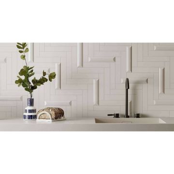 Керамическая плитка Ava (Ава) ceramica Up bone cuscino 5х25 см (192104)