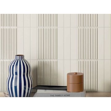 Керамическая плитка Ava Ceramica (Ава Керамика) UP White Cannettato 5x25 см, 192121