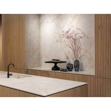 Керамогранит Flaviker (Флавикер) Supreme Hedonism Gold Spider LU3 ректификат 120x120 см, PF60017233