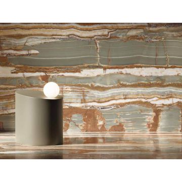 Керамогранит Flaviker (Флавикер) Supreme Hedonism Onice Fantastico LU3 ректификат 120x280 см, PF60017408