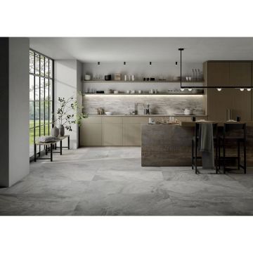 Керамогранит La fabbrica (Ла Фабрика) Deep stone white 60х120 см (204002)