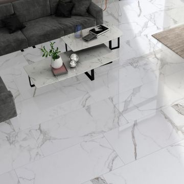 Керамогранит Kutahya Nox kristal white 60х120 см