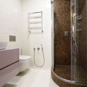 Мозайка Art and Natura (Арт Энд Натура) (Art&Natura) из натурального камня 1,5х1,5 см Marble mosaic dark imperador 30,5х30,5 см