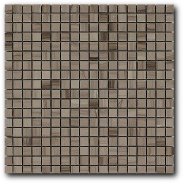 Мозайка Art and Natura (Арт Энд Натура) (Art&Natura) из натурального камня 1,5х1,5 см Marble mosaic strato olimpico 30,5х30,5 см