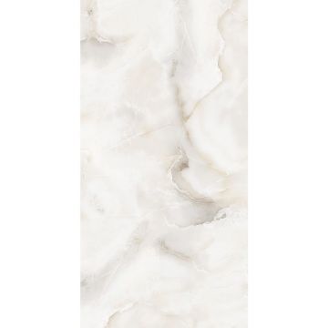 Керамогранит Art and Natura (Арт Энд Натура) Ceramica Onyх cloud white glossy 60х120 см, глянцевый