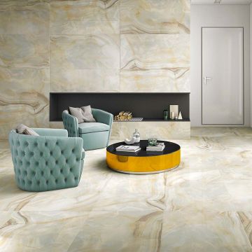 Керамогранит Art and Natura (Арт Энд Натура) Ceramica Onyх safari glossy 60х120 см, глянцевый