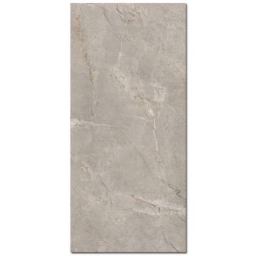 Керамогранит Keope (Кеопе) Elements luх silver grey lap 119,5х278 см, лаппатированный