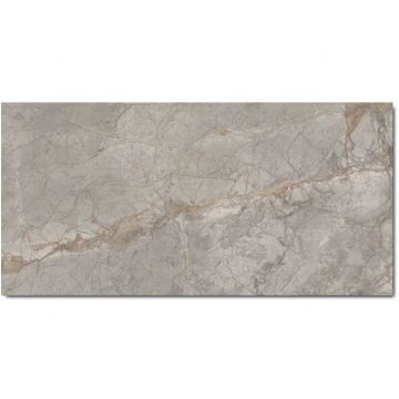 Керамогранит Keope (Кеопе) Elements luх silver grey lap rt 60х120 см, лаппатированный