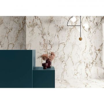 Керамогранит Keope (Кеопе) Interno4 breccia tortona lap 119,5х278 см, лаппатированный