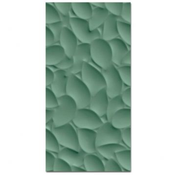 Керамическая плитка Love Ceramic (Лав Керамик) Genesis leaf green matt rett 30х60 см