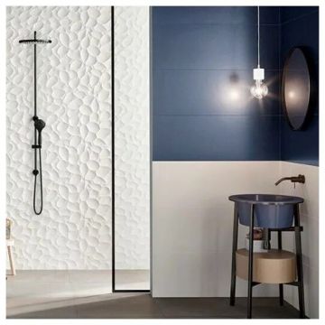 Керамическая плитка Love Ceramic (Лав Керамик) Genesis leaf white matt rett 30х60 см