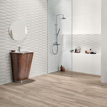 Керамическая плитка Love Ceramic (Лав Керамик) Genesis white matt rett 45х120 см