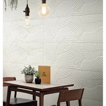 Керамическая плитка Love Ceramic (Лав Керамик) Genesis white palm matt rett 45х120 см