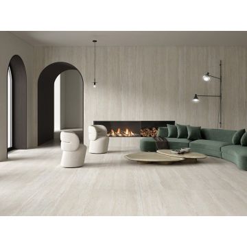 Керамогранит Ascale (Аскейл) Tivoli White матовый Mix 3 вариации 160х320 см, ппп00064168