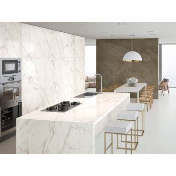 Керамогранит Ascale (Аскейл) Bookmatch Vagli Gold A Polished 160х320 см, ппп00065297