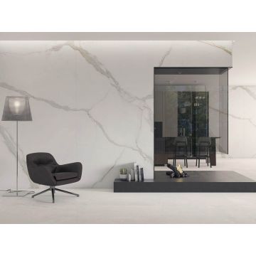 Керамогранит Ascale (Аскейл) Vienmatch Alto Statuario R Soft Matt 160х320 см, ппп00065312