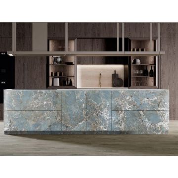 Керамогранит Ascale (Аскейл) Amazonite Seagreen Soft матовый 160х320 см, ппп00078063