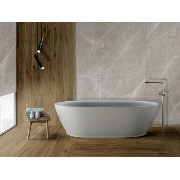 Керамогранит Ascale (Аскейл) Armani Silver Soft матовый 160х320 см, ппп00064128