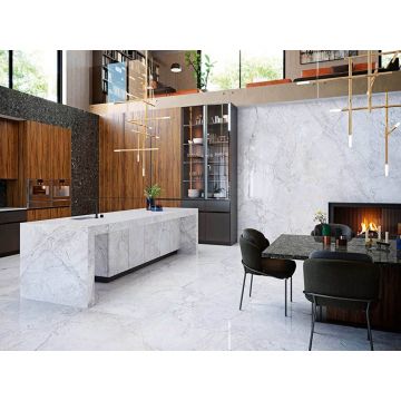 Керамогранит Ascale (Аскейл) Bahia Silver Polished Mix 4 вариации 160х320 см, ппп00064126