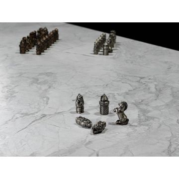 Керамогранит Ascale (Аскейл) Bahia Silver Polished Mix 4 вариации 160х320 см, ппп00064126