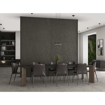 Керамогранит Ascale Etna Black Matt. 160х320 см, ппп00064166
