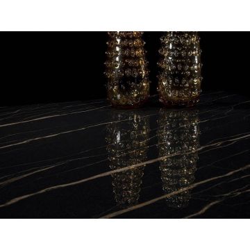 Керамогранит Ascale Laurent Black Polished 160х320 см, ппп00064162
