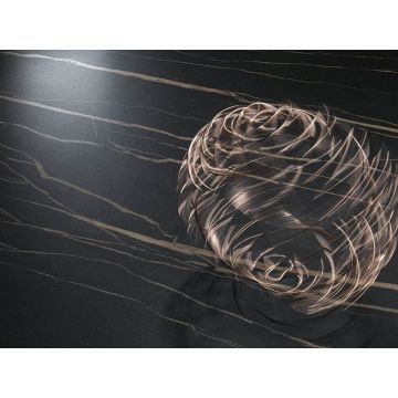 Керамогранит Ascale Laurent Black Polished 160х320 см, ппп00064162