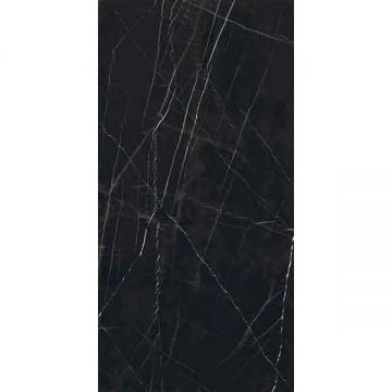 Керамогранит Ascale (Аскейл) Marquina Black B Soft матовый 160х320 см, ппп00065288
