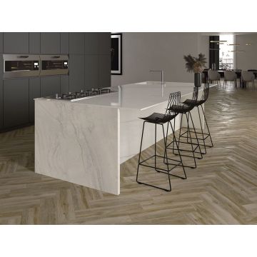 Керамогранит Ascale (Аскейл) Bookmatch Montblanc White A Soft матовый 160х320 см, ппп00064117