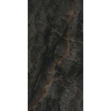 Керамогранит Ascale (Аскейл) Bookmatch Onice Black B Polished 160х320 см, ппп00078082