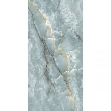 Керамогранит Ascale (Аскейл) Bookmatch Onice Seagreen A Polished 160х320 см, ппп00078196