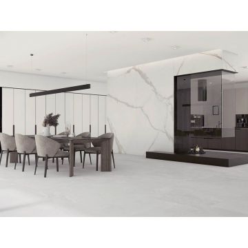 Керамогранит Ascale (Аскейл) Bookmatch Alto Statuario B Soft матовый 160х320 см, ппп00065307