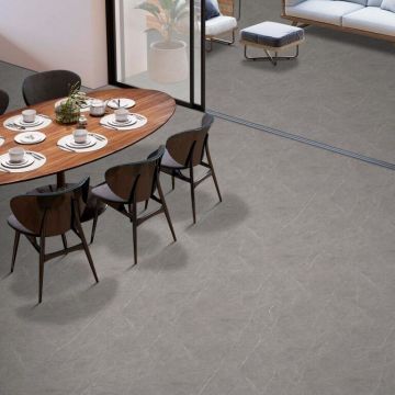 Керамогранит Mita Ceramic (Митасерамик) Empire Grey Endless Glossy Серый 60х120 см, глянцевый