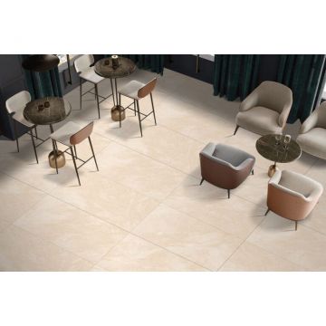 Керамогранит Mita Ceramic (Митасерамик) Mason Creama Glossy Бежевый 60х120 см, глянцевый