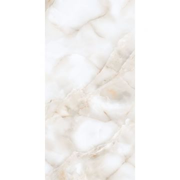 Керамогранит Mita Ceramic (Митасерамик) Poison Pearl Glossy Белый 60х120 см, глянцевый