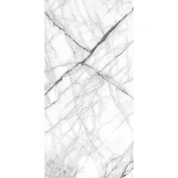 Керамогранит Mita Ceramic (Митасерамик) RS Almeria Carving Белый 60х120 см