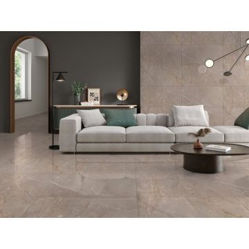 Керамогранит Mita Ceramic (Митасерамик) Sauron Earth Glossy Коричневый 60х120 см, глянцевый