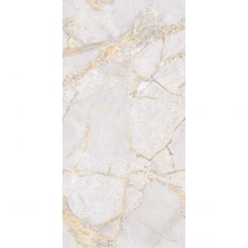 Керамогранит Mita Ceramic (Митасерамик) Triana White Carving Белый 60х120 см