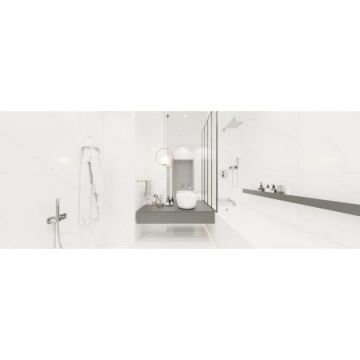 Керамогранит Golden Silk (Золотой Шелк) Carving Белый 60х120 см Полированный (6-99022L)