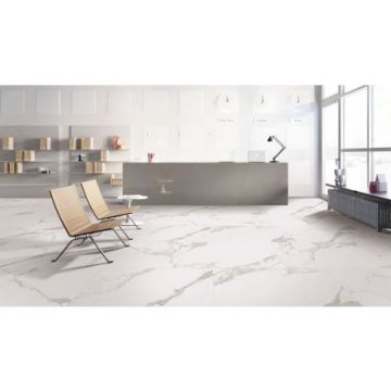 Керамогранит Golden Silk (Золотой Шелк) Lap Белый 60х120 см, лаппатированный (SGIV612P860M)