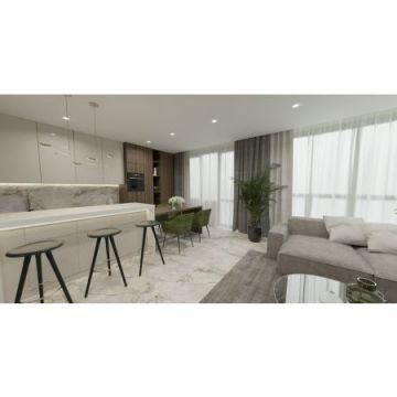 Керамогранит Golden Silk (Золотой Шелк) Polished Бежевый 60х120 см Полированный (AC126422A)