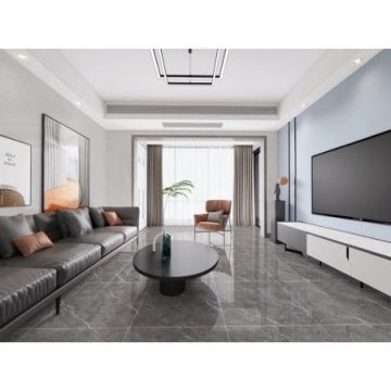 Керамогранит Golden Silk (Золотой Шелк) Carving Серый 60х60 см Полированный (60202)