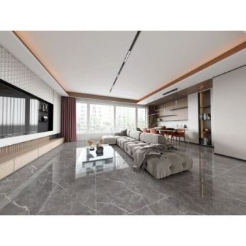 Керамогранит Golden Silk (Золотой Шелк) Carving Серый 60х120 см Полированный (61202)